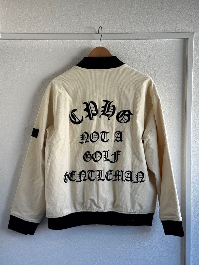 メンズウェア Captains Helm Golf STADIUM JACKET WHITE