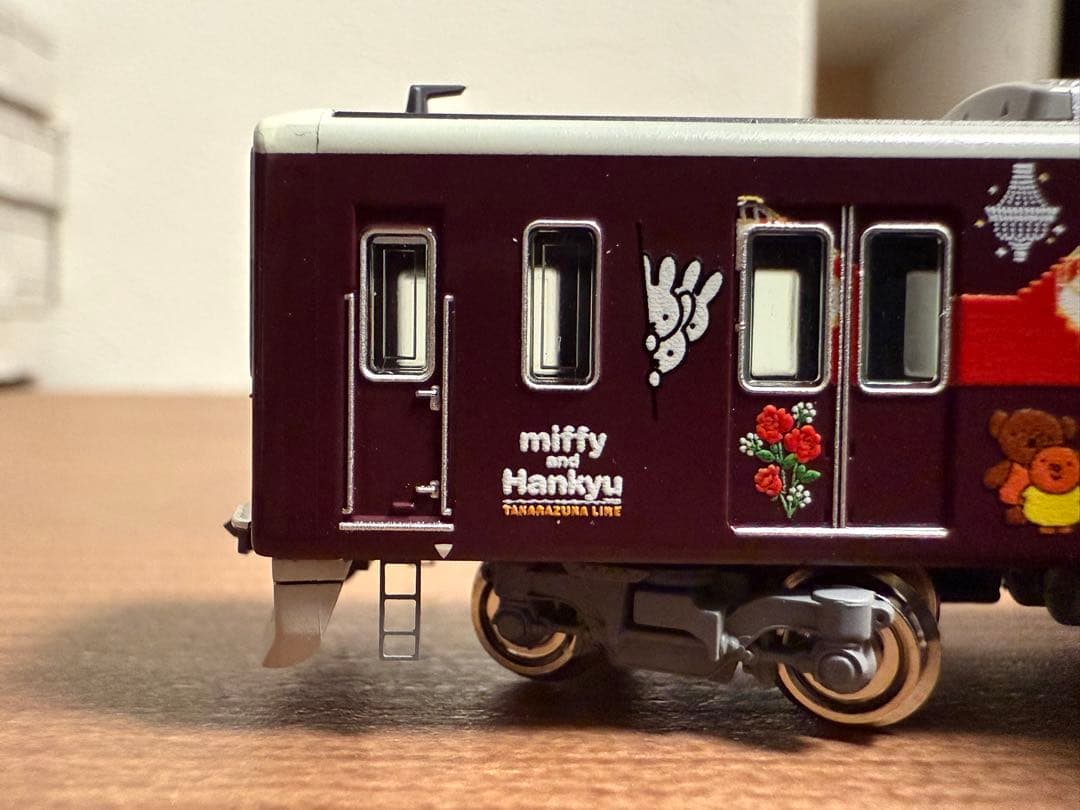 (精密加工品)阪急ミッフィー　宝塚線※シール一部使用済み