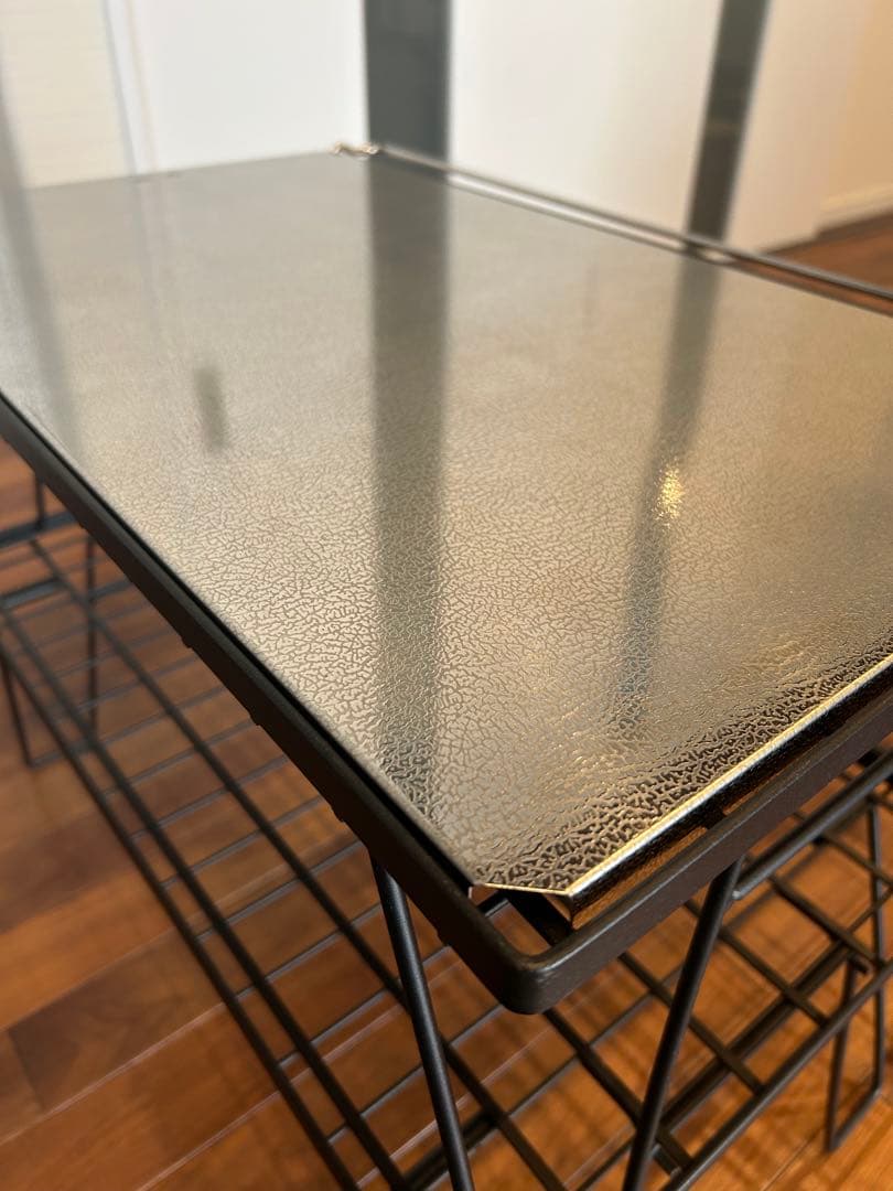 キャンピングムーン　フィールドラック×3ステンレス天板セット