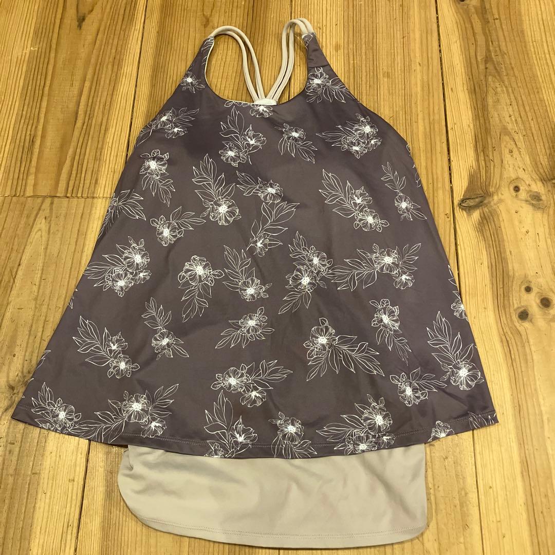 【新品未使用】SUKALA フラワープリント　上下　ピンクブラウン　Sサイズ