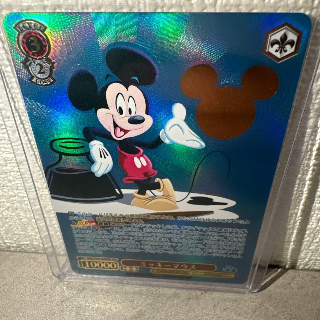 ヴァイスシュヴァルツ ディズニー100 SSP ミッキーマウス レア 箔押し
