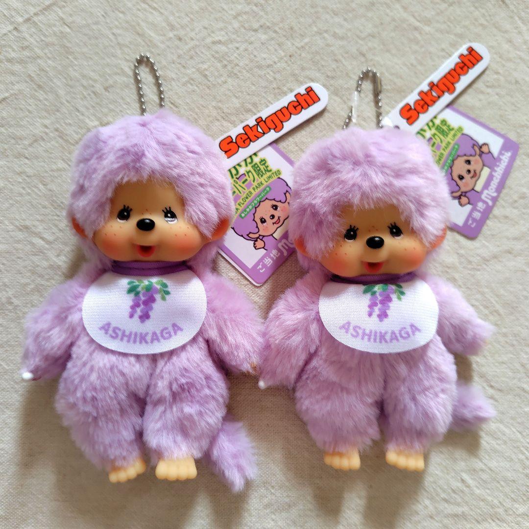 モンチッチ　ご当地モンチッチ　あしかがフラワーパーク限定モンチッチ　マスコット