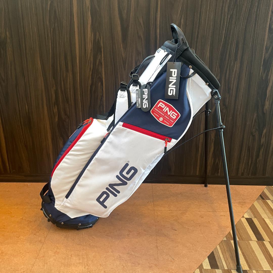 ピン（PING )ゴルフ 軽量 スタンド式 キャディバッグ 9.0型 5分割