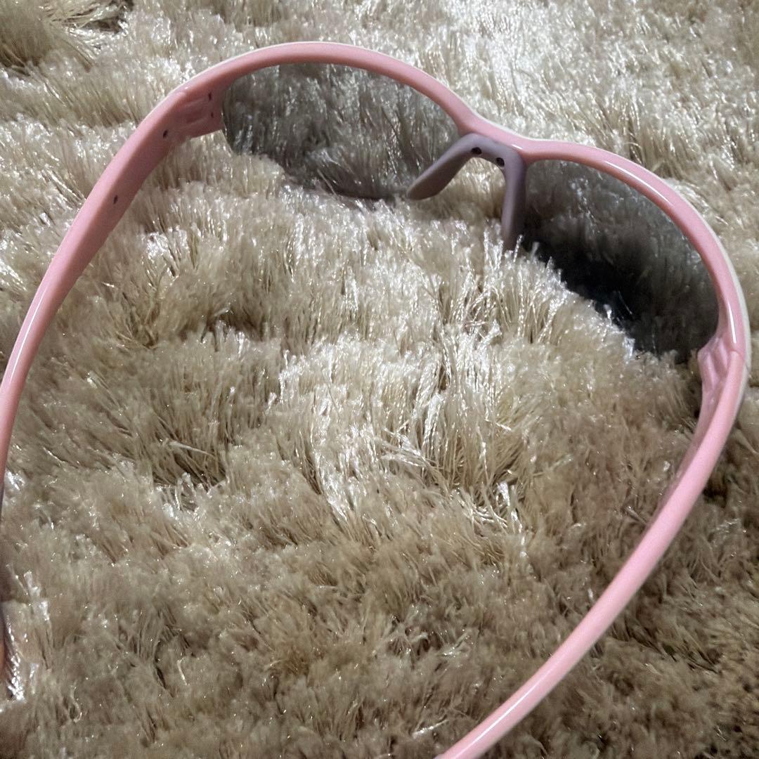 SWANS スポーツサングラス ホワイト/ピンク