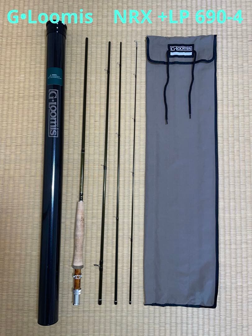 G•Loomis NRX+LP 690-4 9' ＃6 4ピース フライロッド