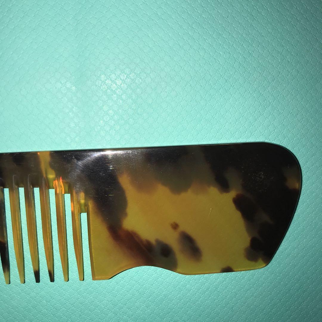 ビンテージ　　本鼈甲コーム　　未使用貴重品