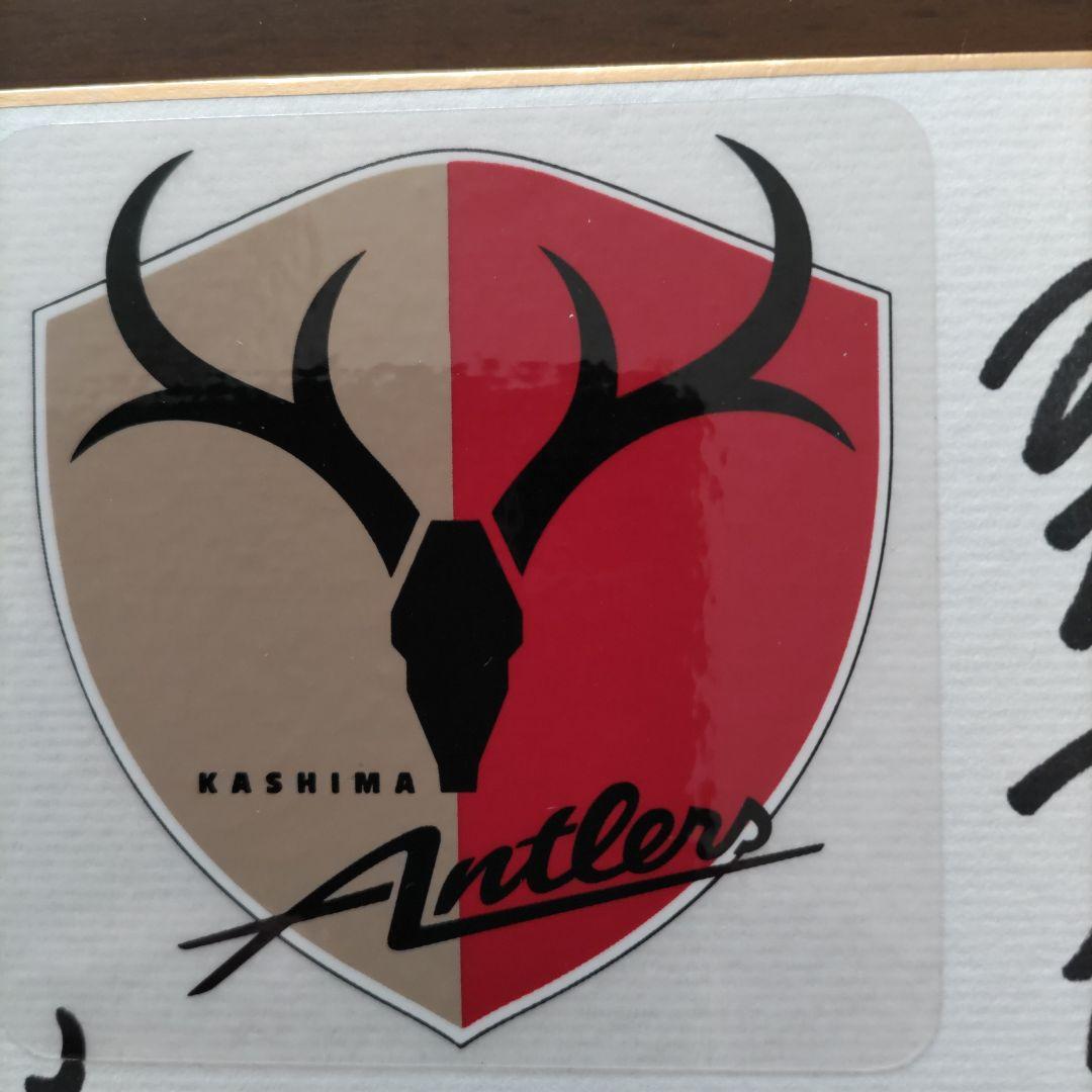 オリジナル10 鹿島アントラーズ 創設時 直筆サイン色紙 ジーコ、アルシンド他