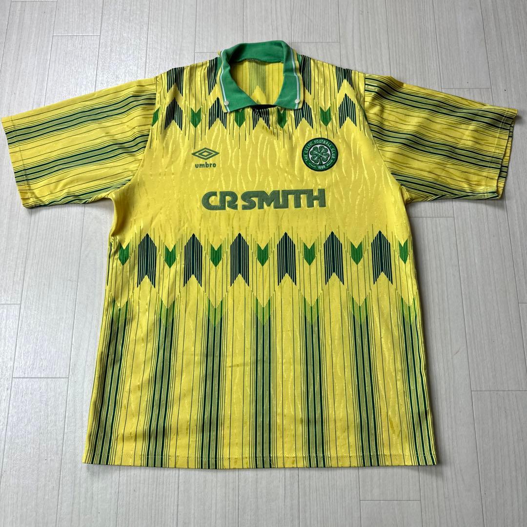 【希少】アンブロセルティックFCアウェイユニフォーム89-91オリジナル