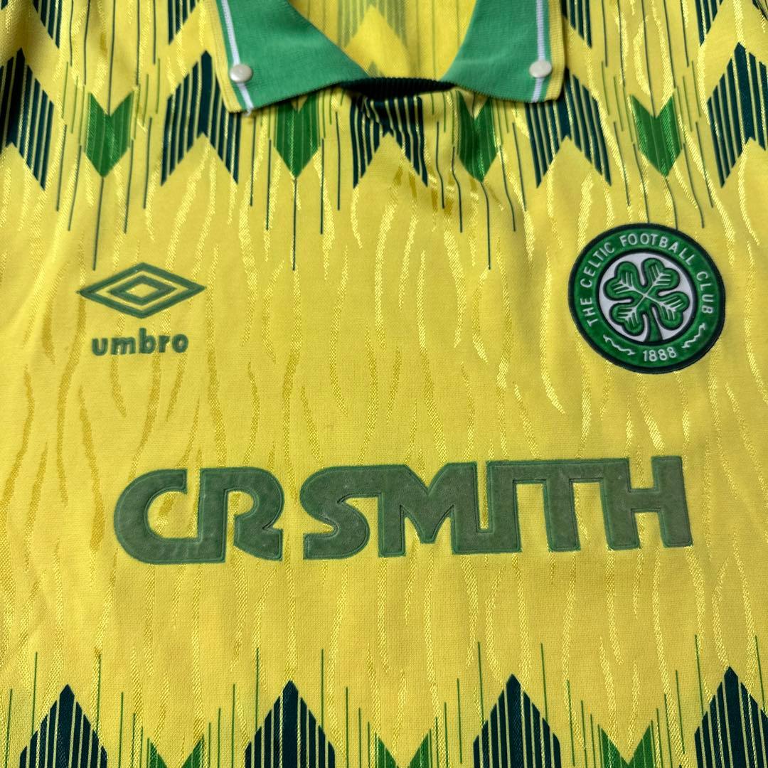 【希少】アンブロセルティックFCアウェイユニフォーム89-91オリジナル