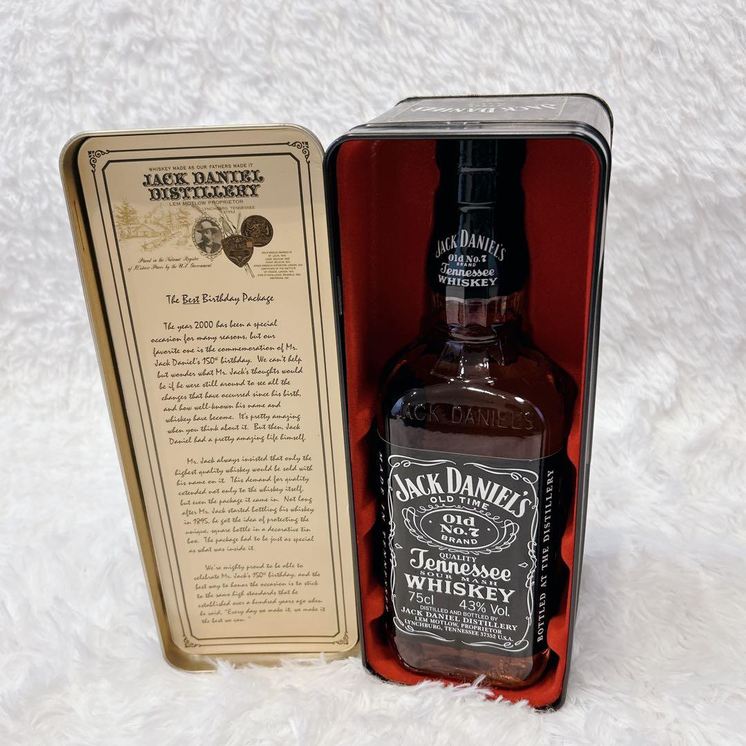 専用【古酒】Jack Daniel's Old No. 7 ウイスキー 缶ケース