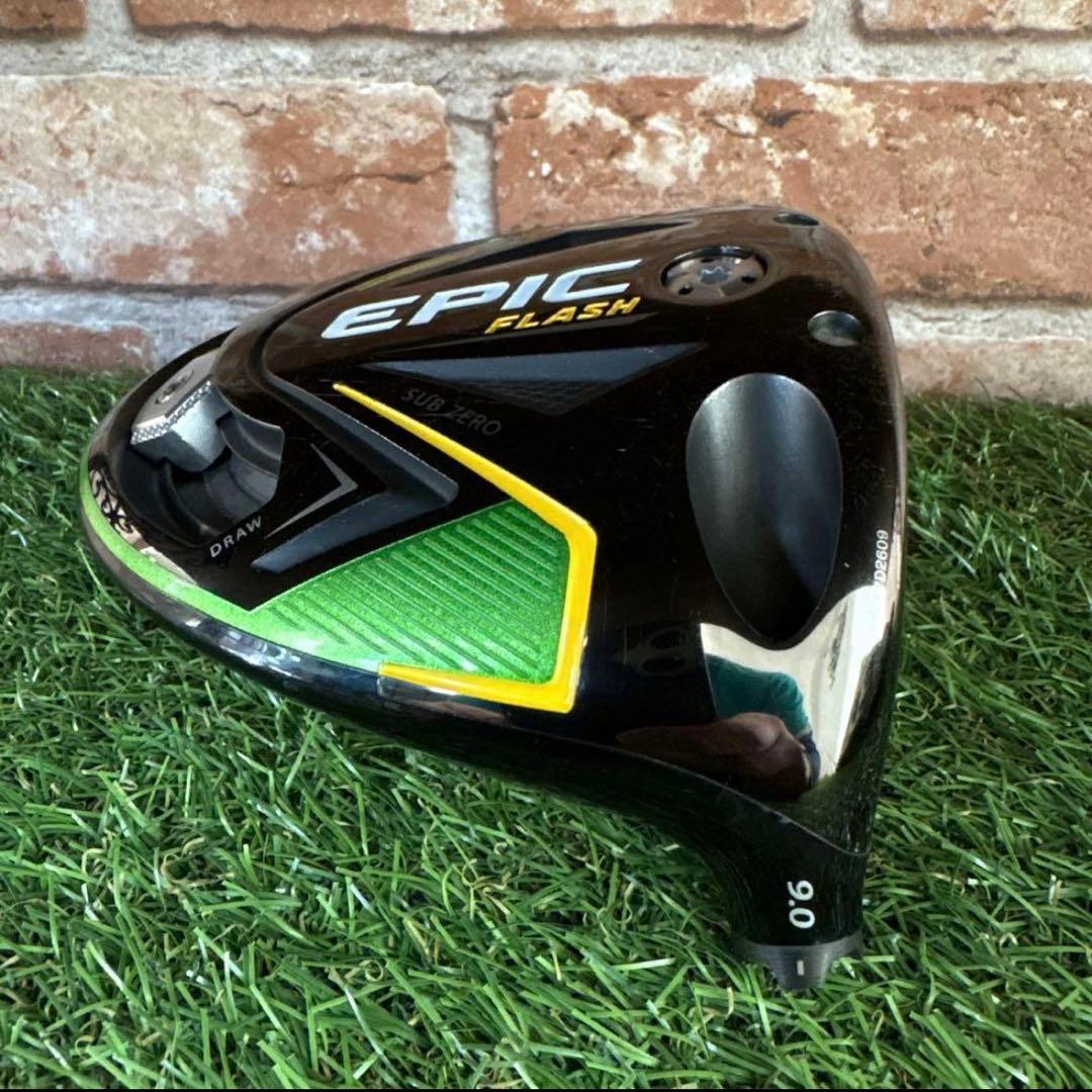 ‼️キャロウェイ エピックフラッシュ サブゼロ ドライバー ヘッドのみ‼️