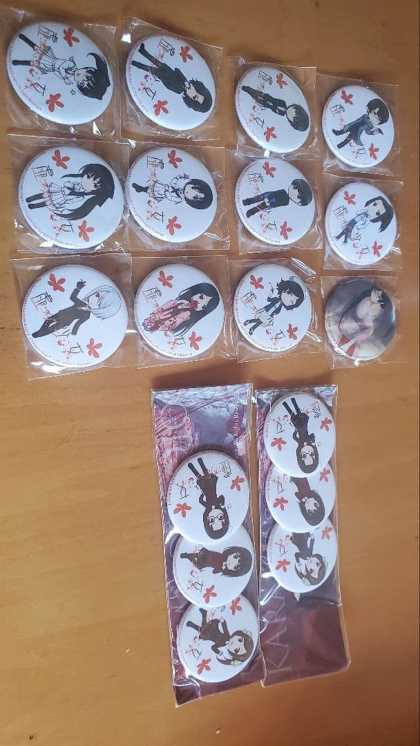 【最終値下】innocent grey 虚の少女 缶バッジ 16個セット