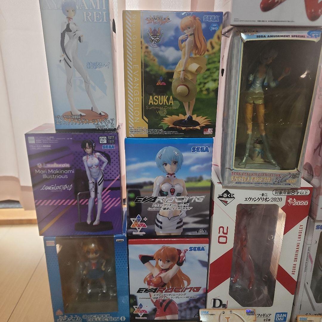 新世紀エヴァンゲリオン　エヴァ　EVA グッズ　フィギュア　まとめ売り　プライズ
