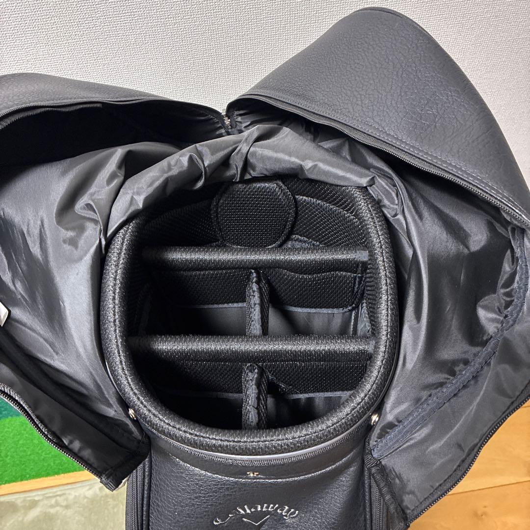 たく　キャロウェイ　キャディバッグ　ガンメタル×ブラック