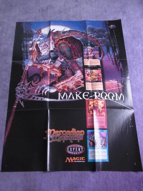 非売品　ポスター　マジック・ザ・ギャザリング　メルカディアン・マスクス　MTG