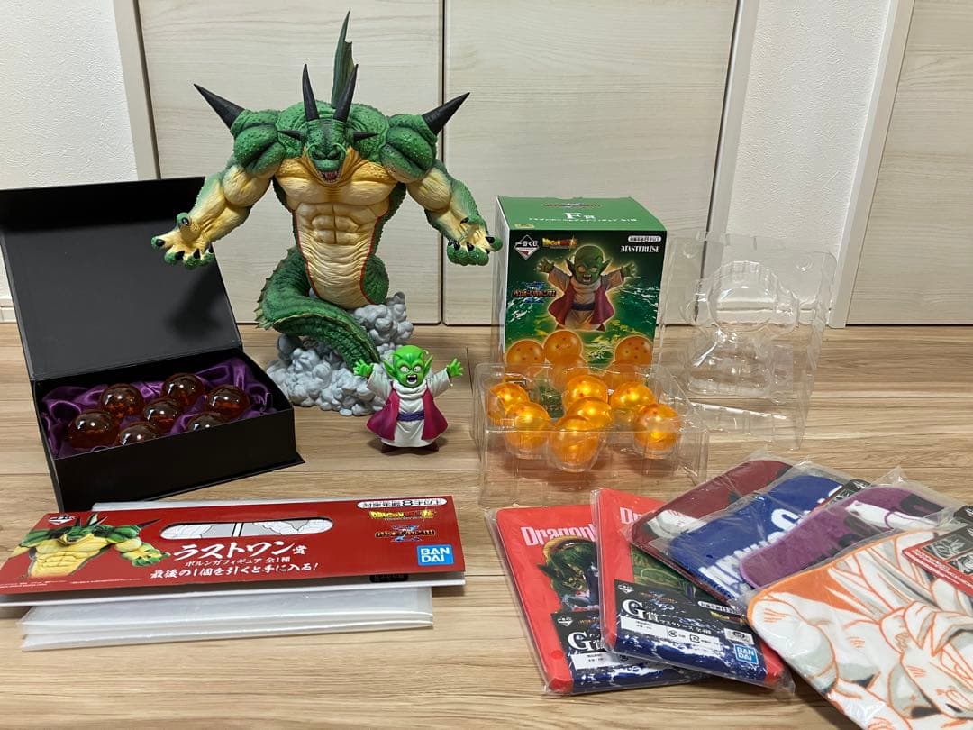 一番くじ ポルンガ ラストワン デンデ ドラゴンボール マスク タオル セット