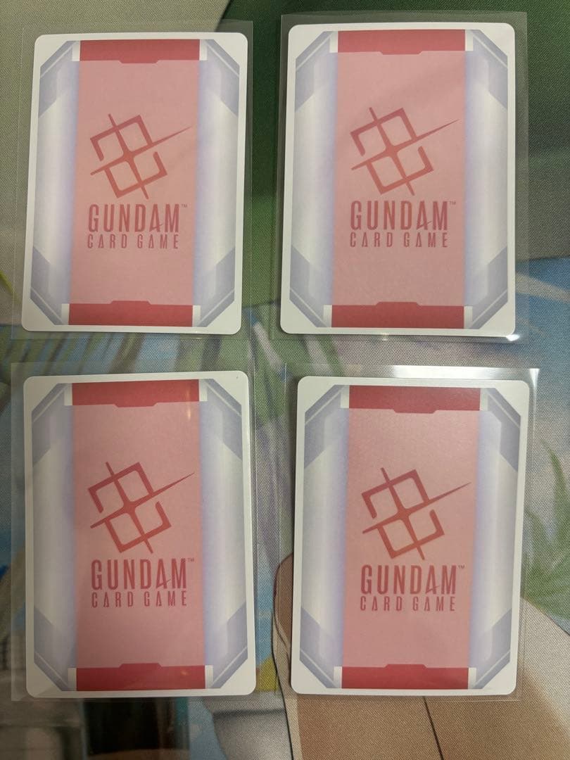 ガンダムカードゲーム　リソース　パラレル　4枚セット