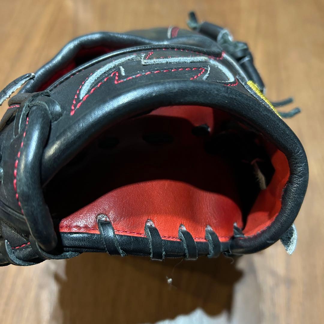 Fires 軟式野球グローブ 黒 Gilded Fire