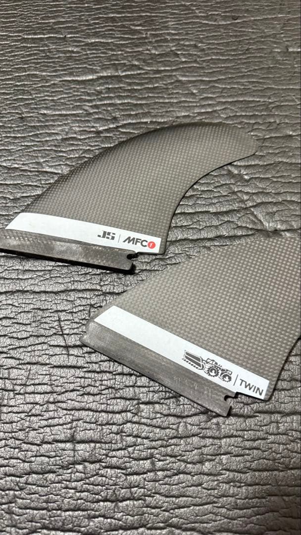 JSサーフボードフィン ツインフィン