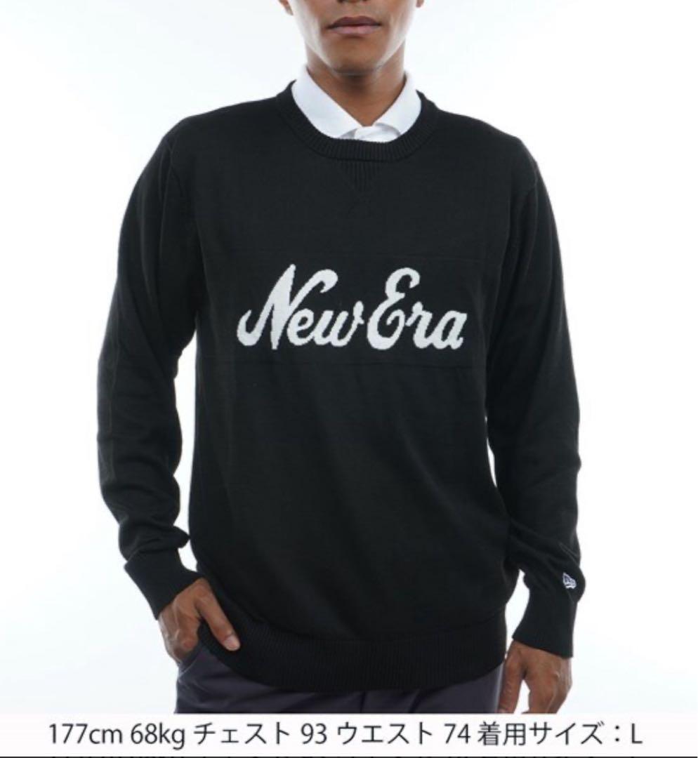極美品‼️NEW ERA☆ニューエラ ゴルフ クルーネックセーター