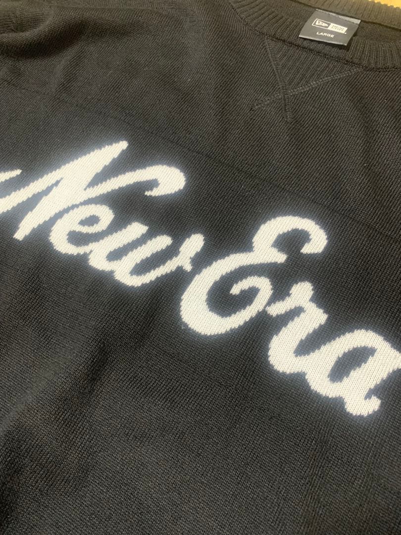 極美品‼️NEW ERA☆ニューエラ ゴルフ クルーネックセーター