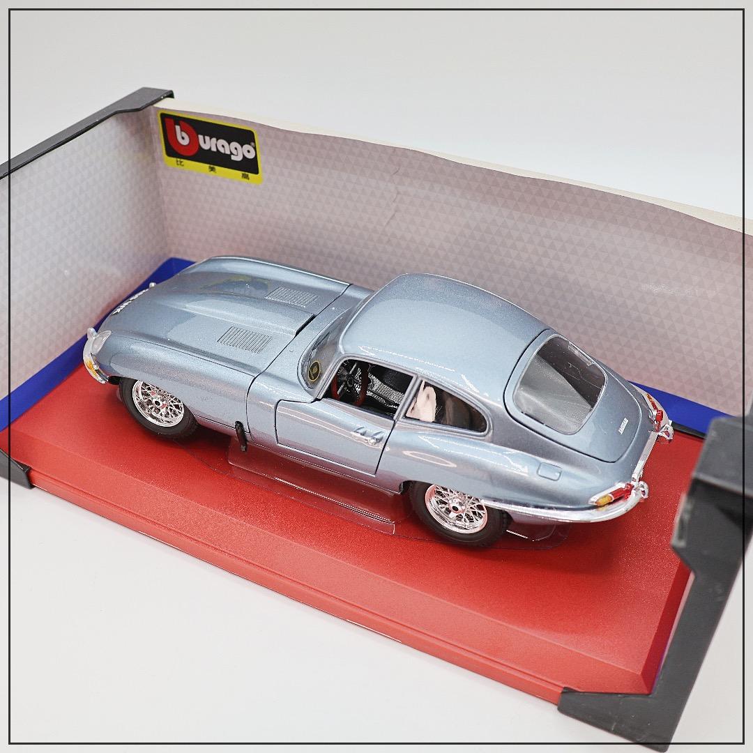 モデルカー｜Burago｜Jaguar E -Type Coupe 1/8｜