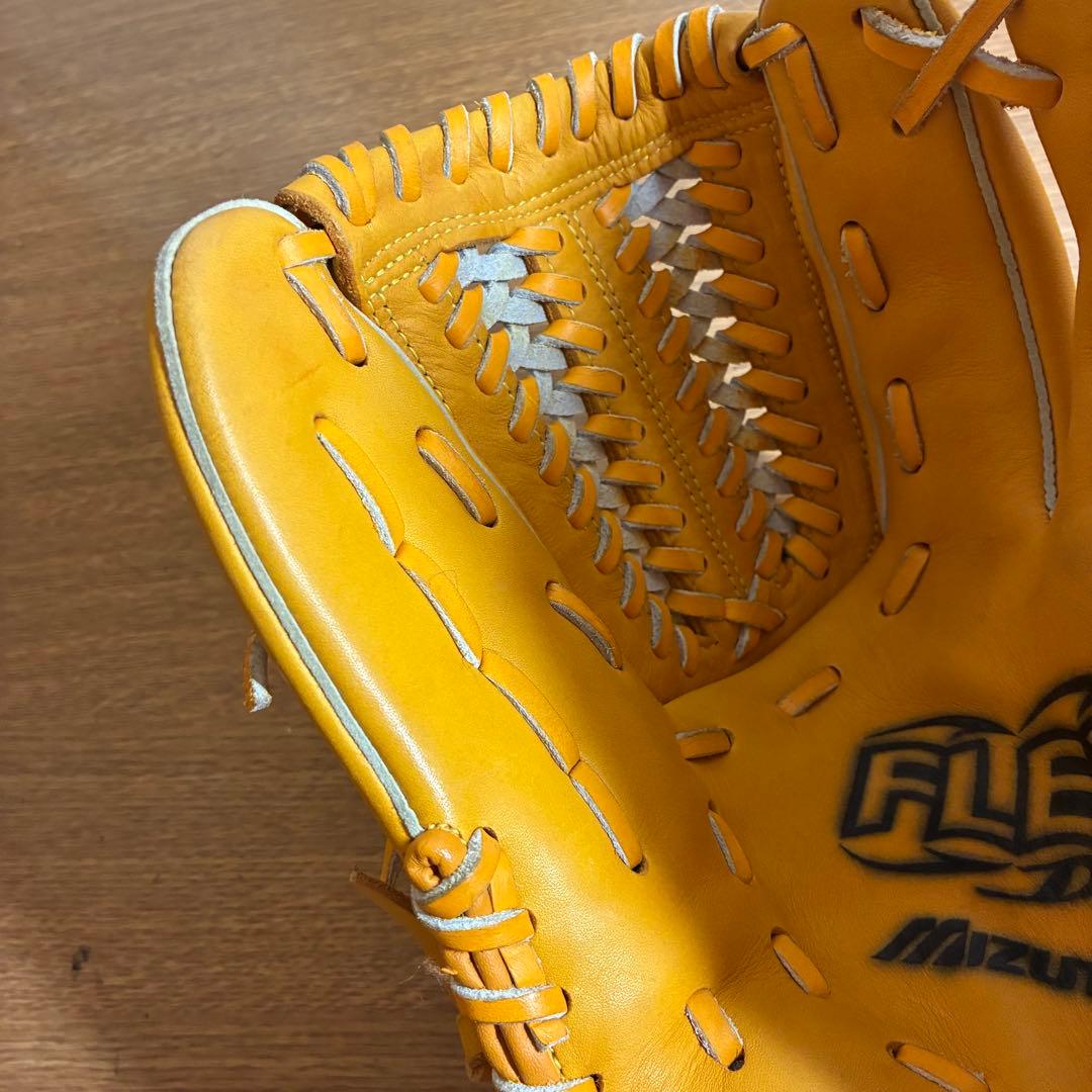 ミズノ フレックスデュオ 一般軟式 グローブ グラブ 内野手 極美品