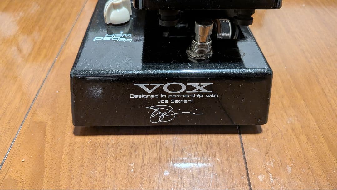 VOX big bad wah ジョー・サトリアーニコラボ