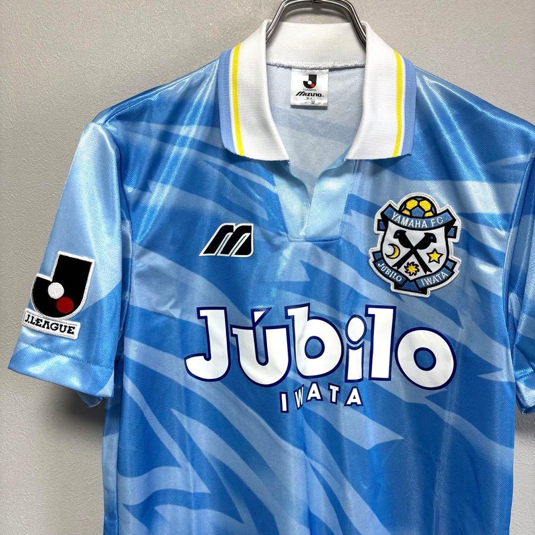 初代 美品 JUBILO ジュビロ磐田 ミズノ ユニフォーム ゲームシャツ Ｍ