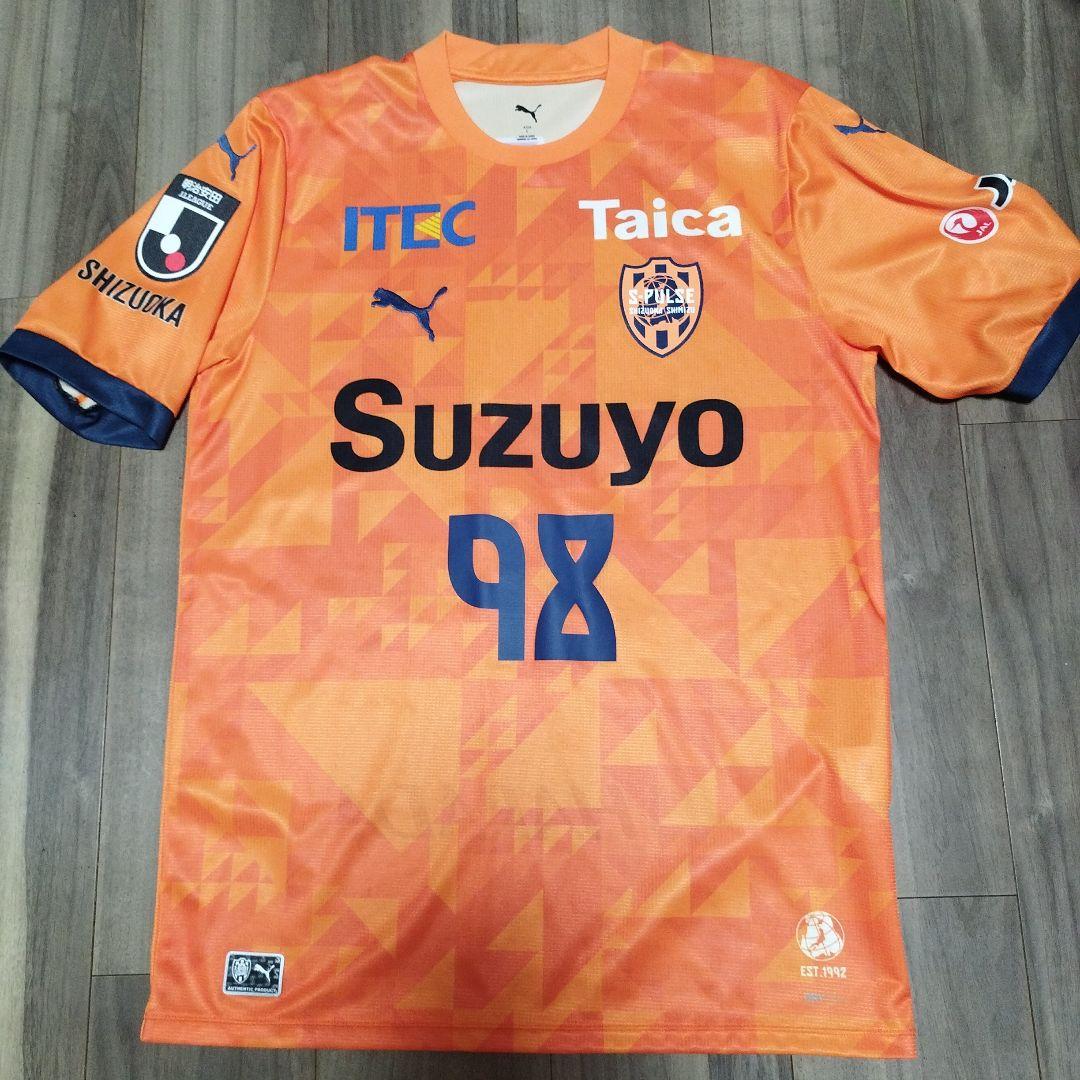 エスパルス 2025 1stユニフォーム 98 マテウスブエノ Ｌ