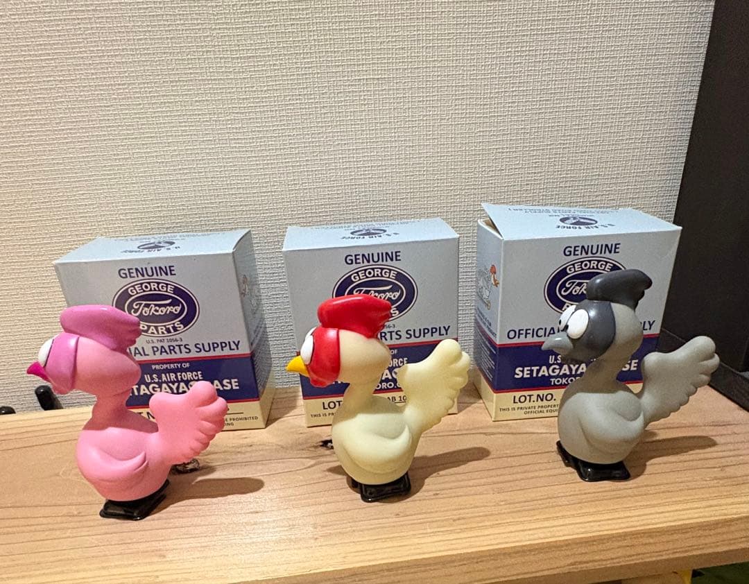 世田谷ベース ロードストローラーTOKOTOKOフィギュア 3体セット