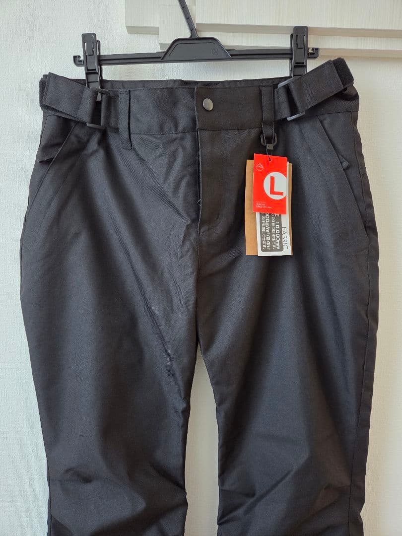 【未使用】 スノーボード　スキー　ウェア　パンツ　レディース　L　ブラック　雪