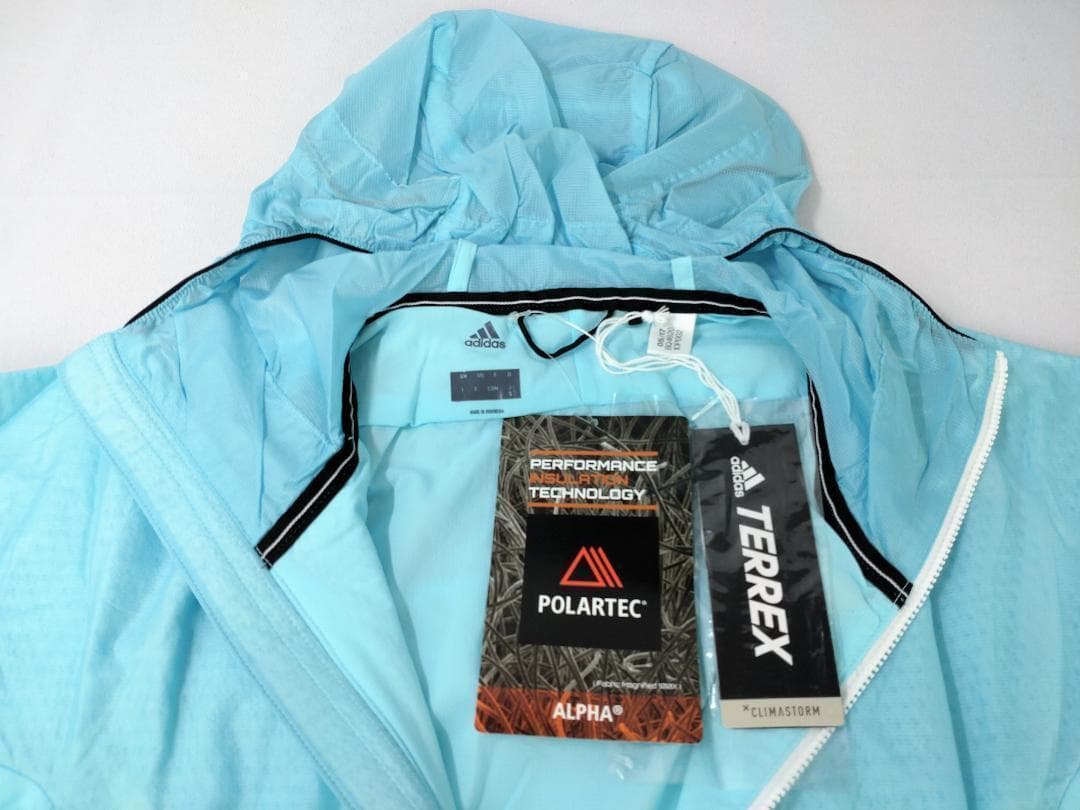 【新品】アディダス 18700円 軽い伸縮性 TERREX 軽量ウィンド ウエア