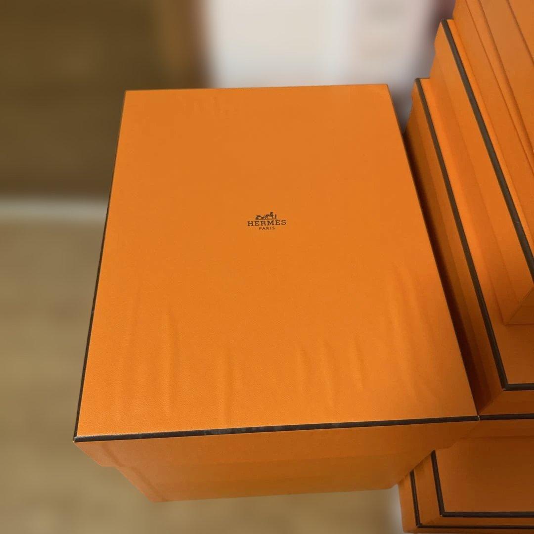 HERMES オレンジボックス　空箱　ショップ袋　おまとめ35点　ピコタンPM