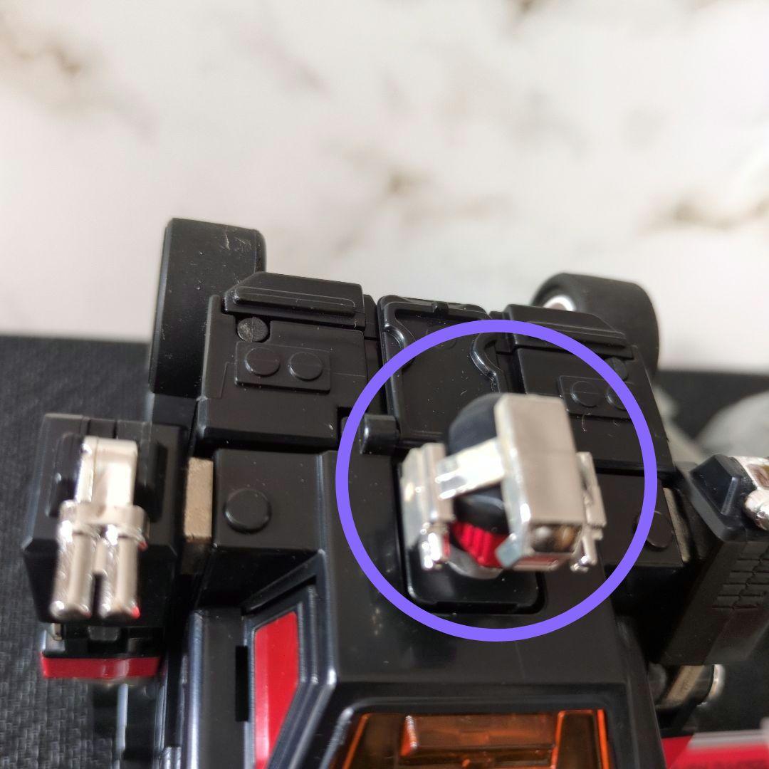 バンダイ　クロノスの大逆襲　プロトラックレーサー　マシンロボ【レア・レトロ】