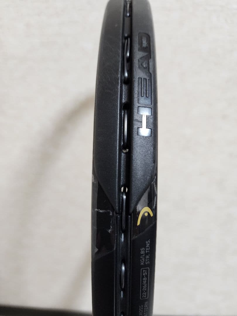 ‪【希少】HEAD SPEED X S 10周年記念モデル ブラック×ゴールド