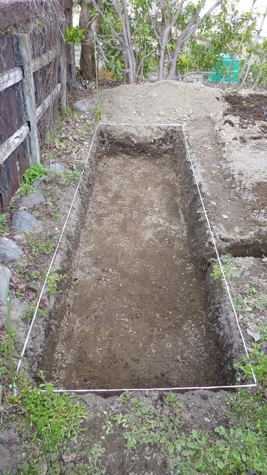 【引取限定】錦鯉用ターポリンシート池（330cm×100cm×120cm 中古）