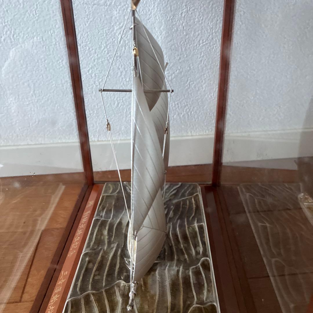 TAKEHIKO 武比古作 SILVER 985銀製ヨット 置物 シルバー製