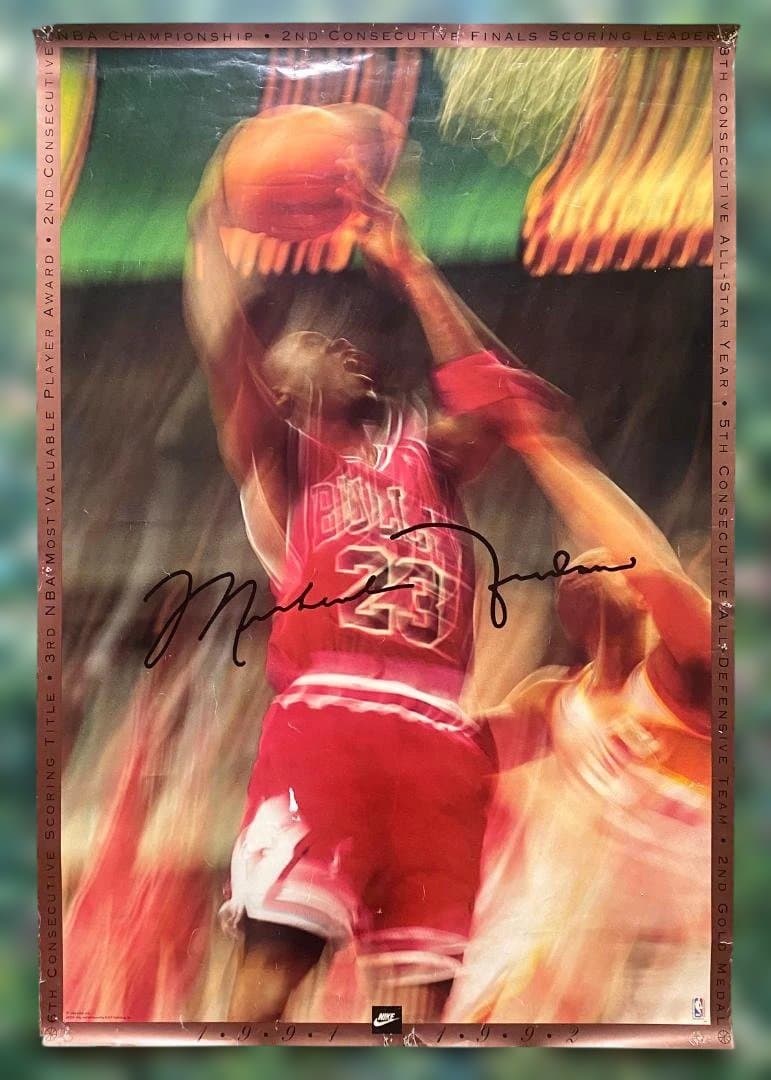 ファングッズ Michael Jordan Poster 1992