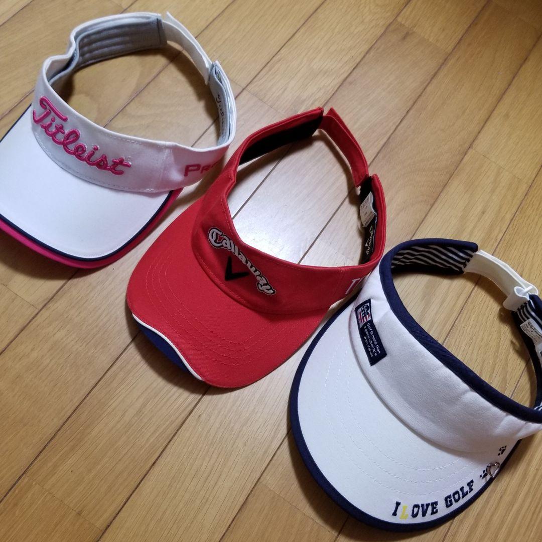 破格値！ゴルフウェア16点セットまとめ売り　Mサイズ　バイザー