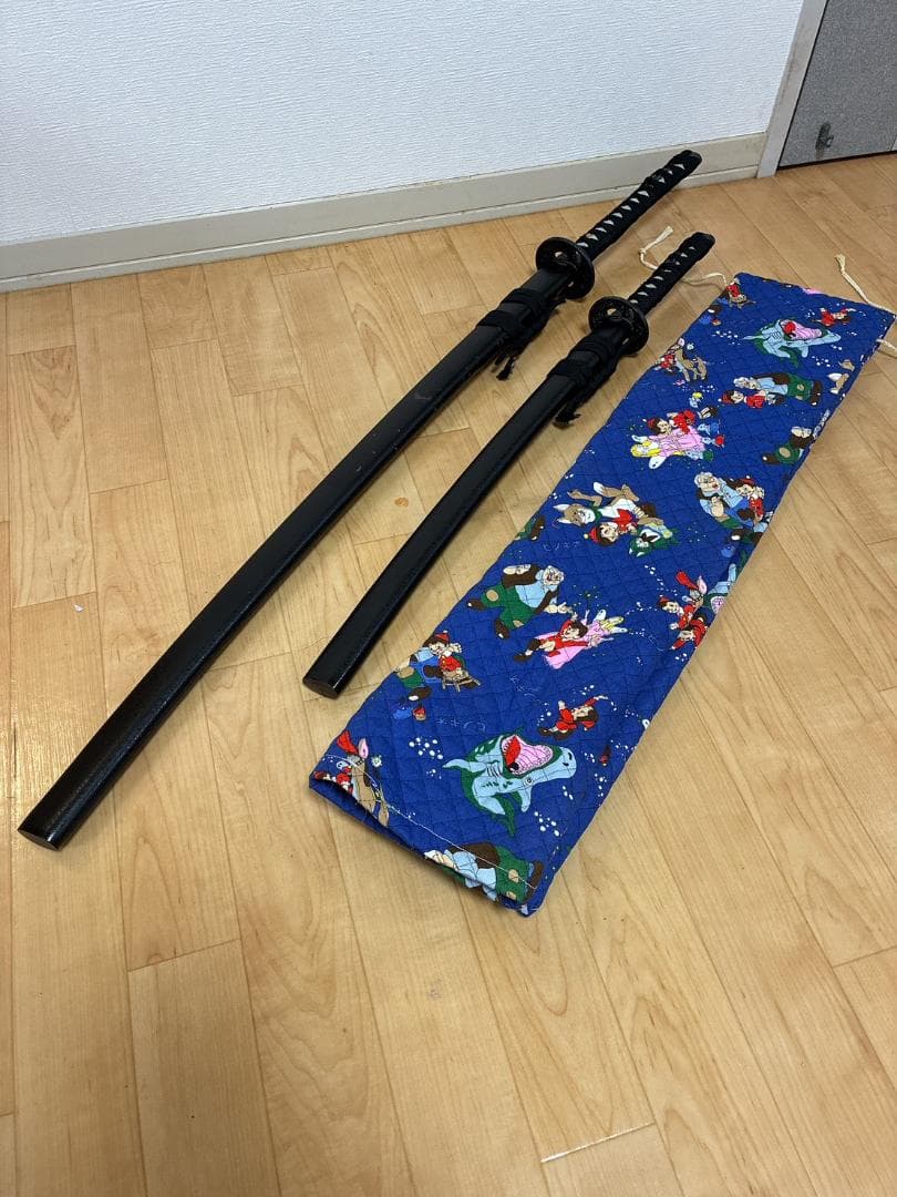 日本刀 雲龍 刀装具一式 太刀 脇差し 小太刀 模造刃 セット売り