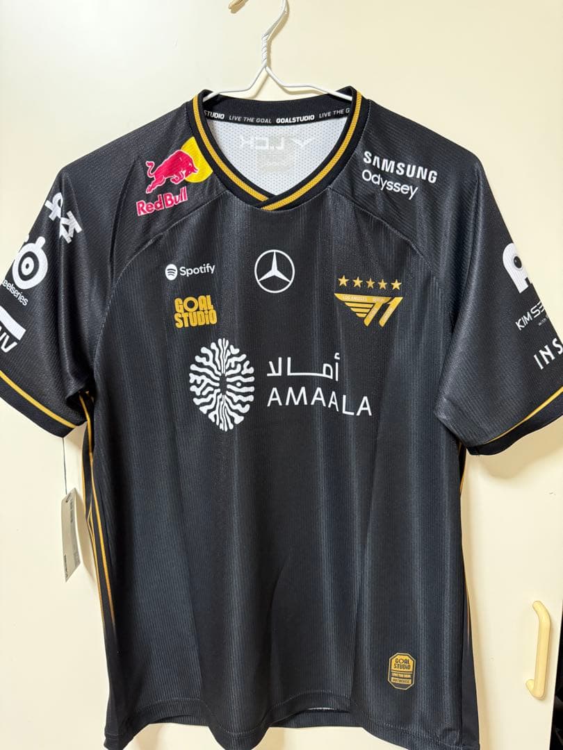 スポーツ選手 T1 UNIFORM WORLDS 2025 JERSEY SIZE L