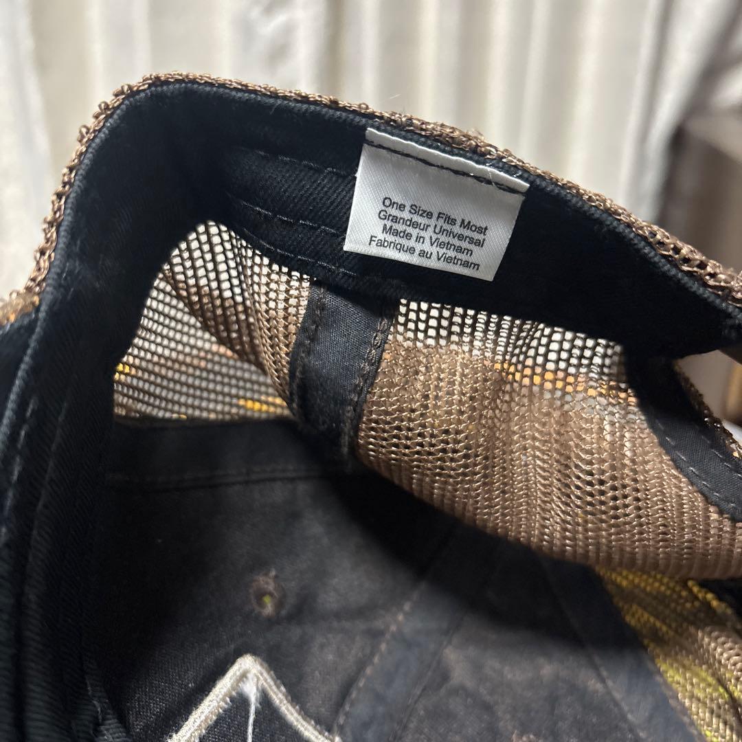 希少　ビンテージ　Bass Pro Shops レザー　メッシュ　ブラウン