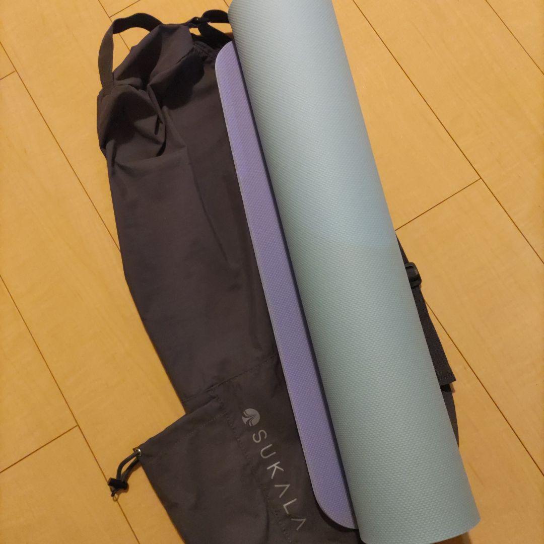 SUKALA ヨガマット+ヨガマットケース グレー