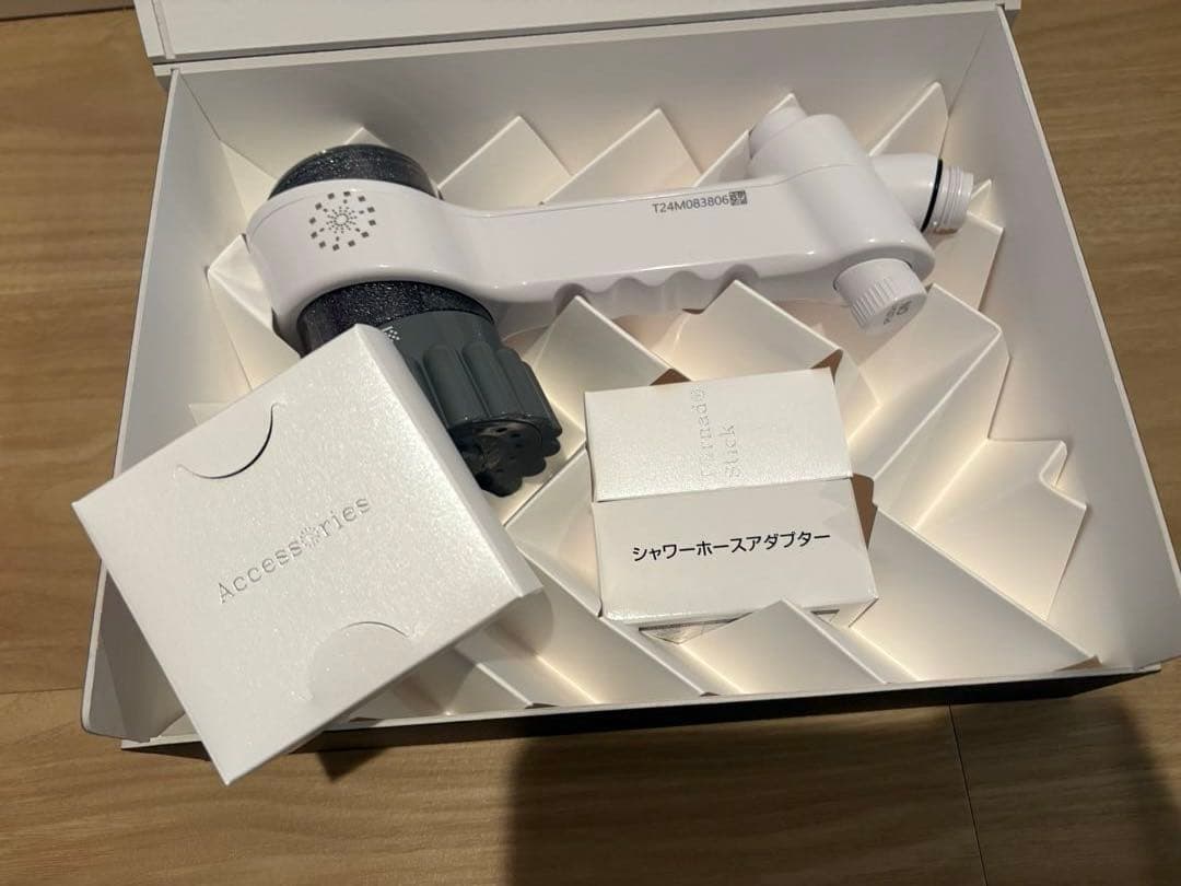 新品未使用　Mirable シャワーヘッド ホワイト