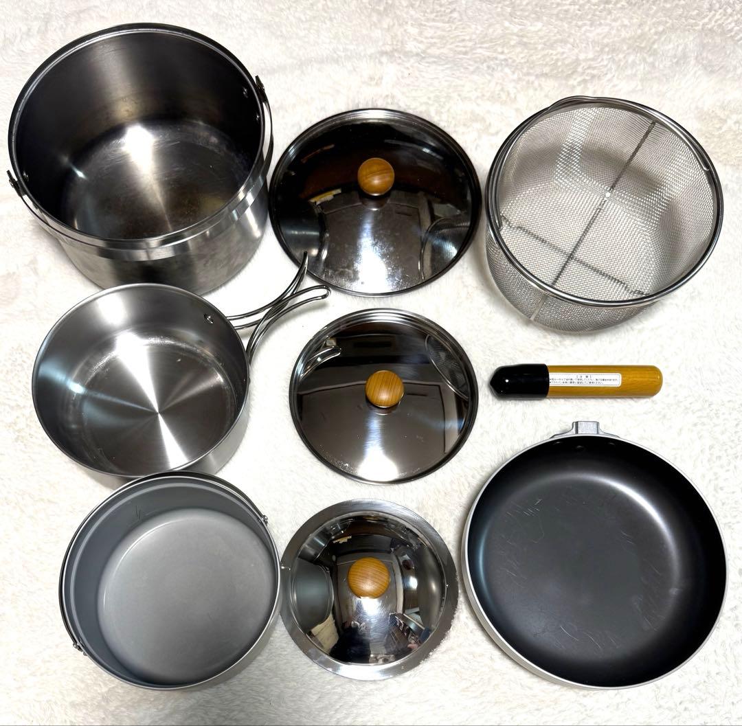 UNIFLAME fan5duo クッカーセット 収納袋付