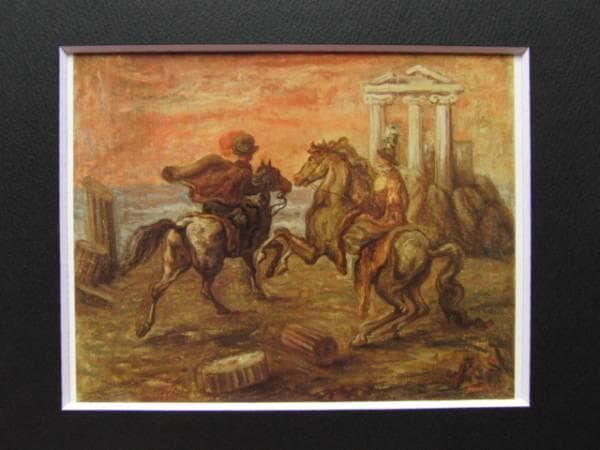 ジョルジョ・デ・キリコ、GAVALLIE CAVALIERI、海外版超希少レゾネ