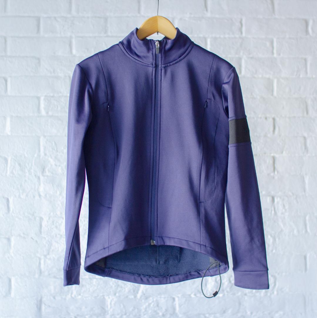 【Trek13】Rapha ラファ 長袖ジャージ冬用裏起毛 ネイビー S