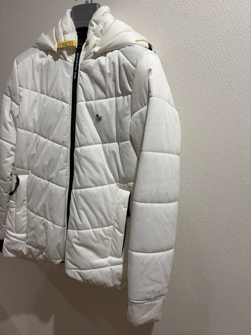 8 YARDS Women’ BIG HOODIE レディースL ホワイト美品