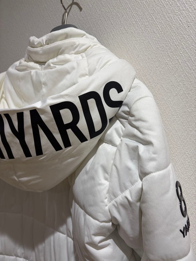 8 YARDS Women’ BIG HOODIE レディースL ホワイト美品